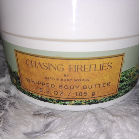 Bath And Body Works Chasing Fireflies Whipped Body Butter Discontinued RARE  New - Picture 3 of 7